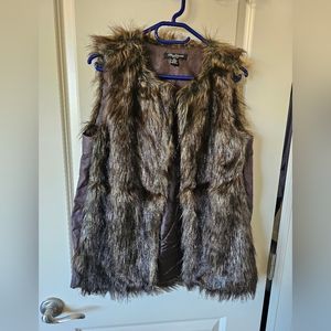 Streetwear Society Faux Fur Vest